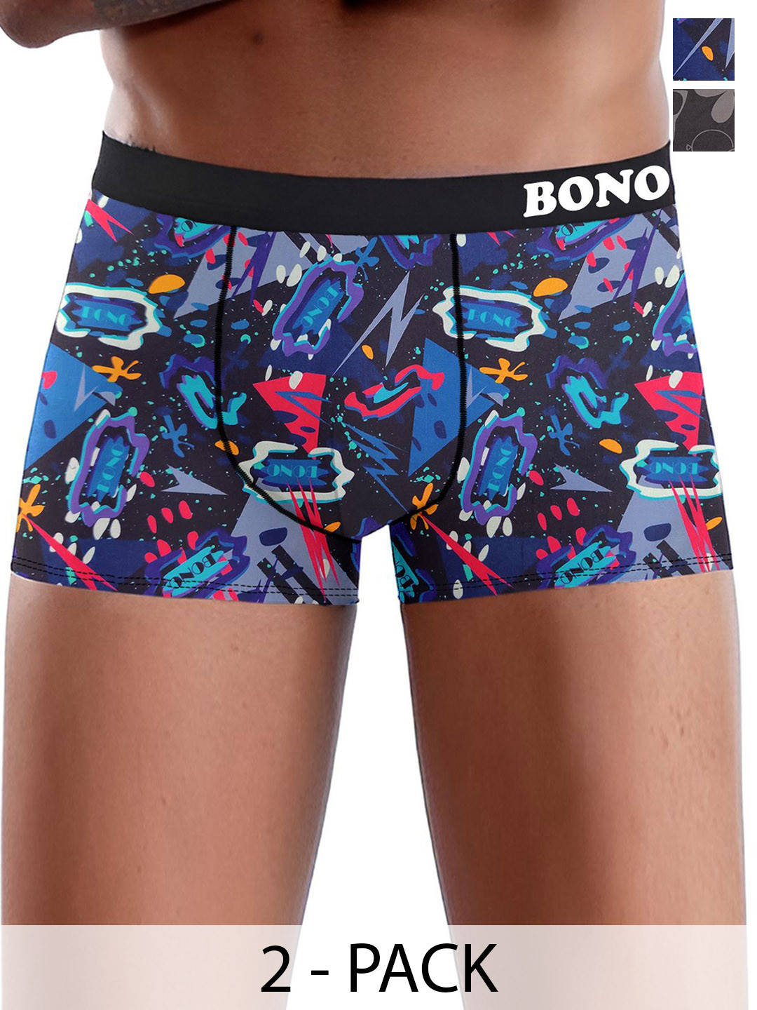 

DISPENSER Men Printed Trunk V7-C4-C8-DG-Printed-M, Black