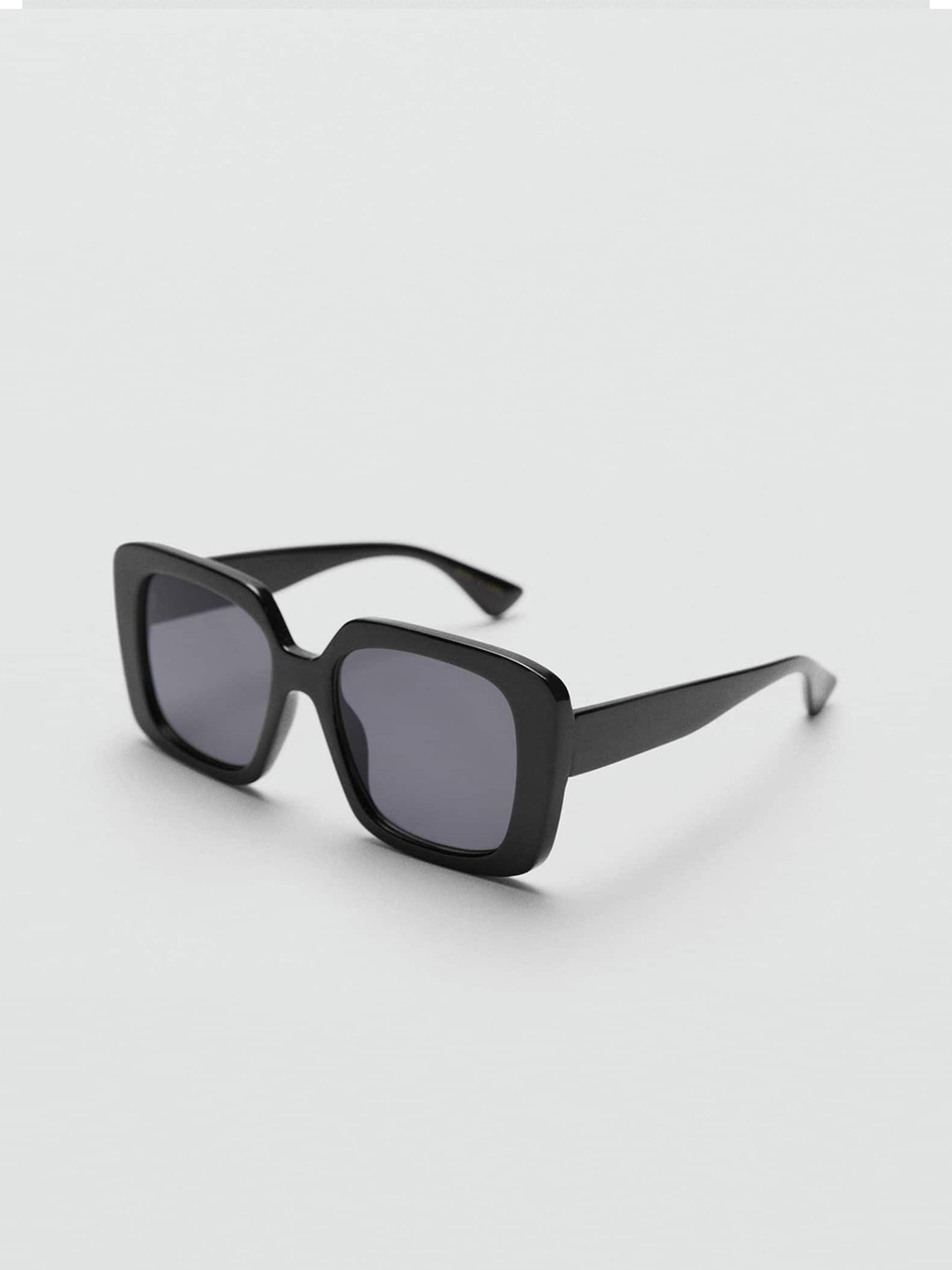 

MANGO Women Square Sunglasses with UV Protected Lens 77002548, Black