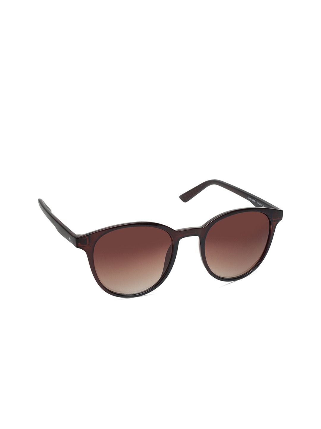 

Fastrack Unisex Round Sunglasses with UV Protected Lens P469BR2V, Brown