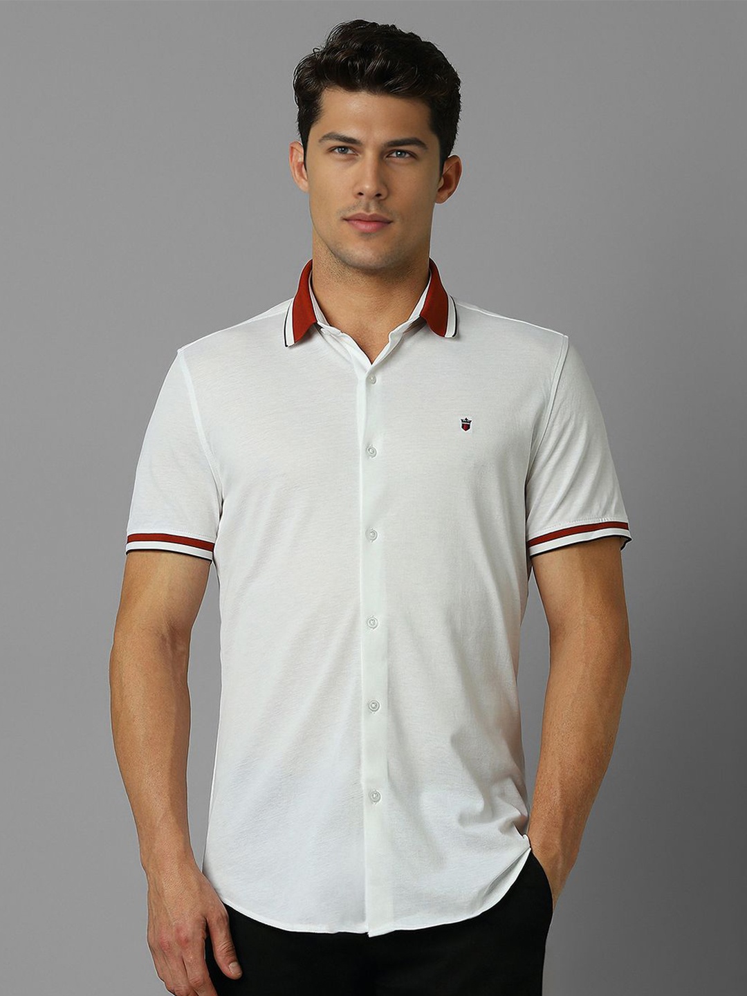 

Louis Philippe Sport Men Smart Opaque Casual Shirt, White