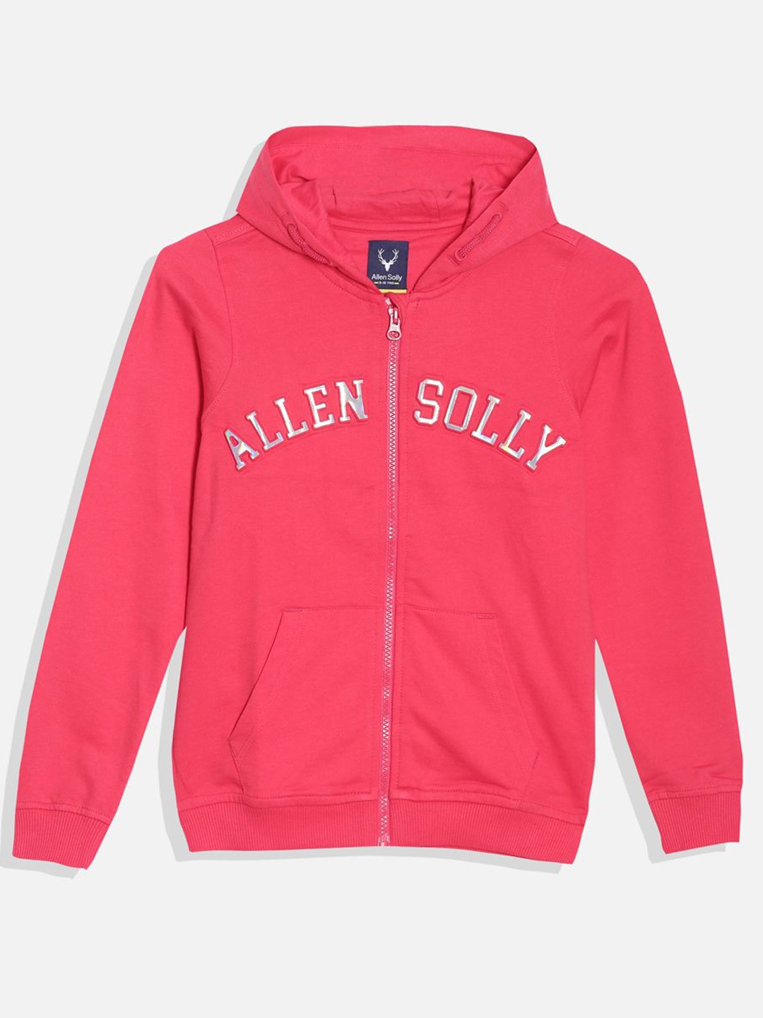 

Allen Solly Junior Girls Hooded Sweatshirt, Pink