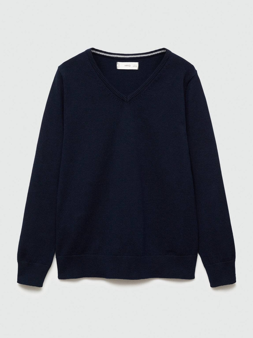 

Mango Kids Boys Knit Pullover, Navy blue