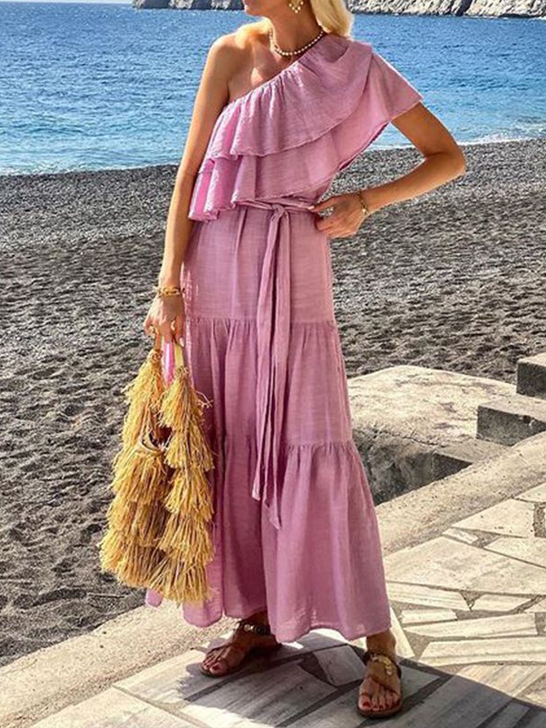 

HERE&NOW Maxi Dress, Pink