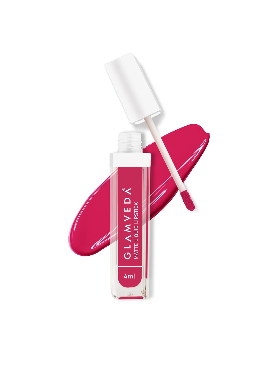 

GLAMVEDA 12Hr Transfer Proof & Lightweight Matte Liquid Lipstick 4ml - Pink Desire 026