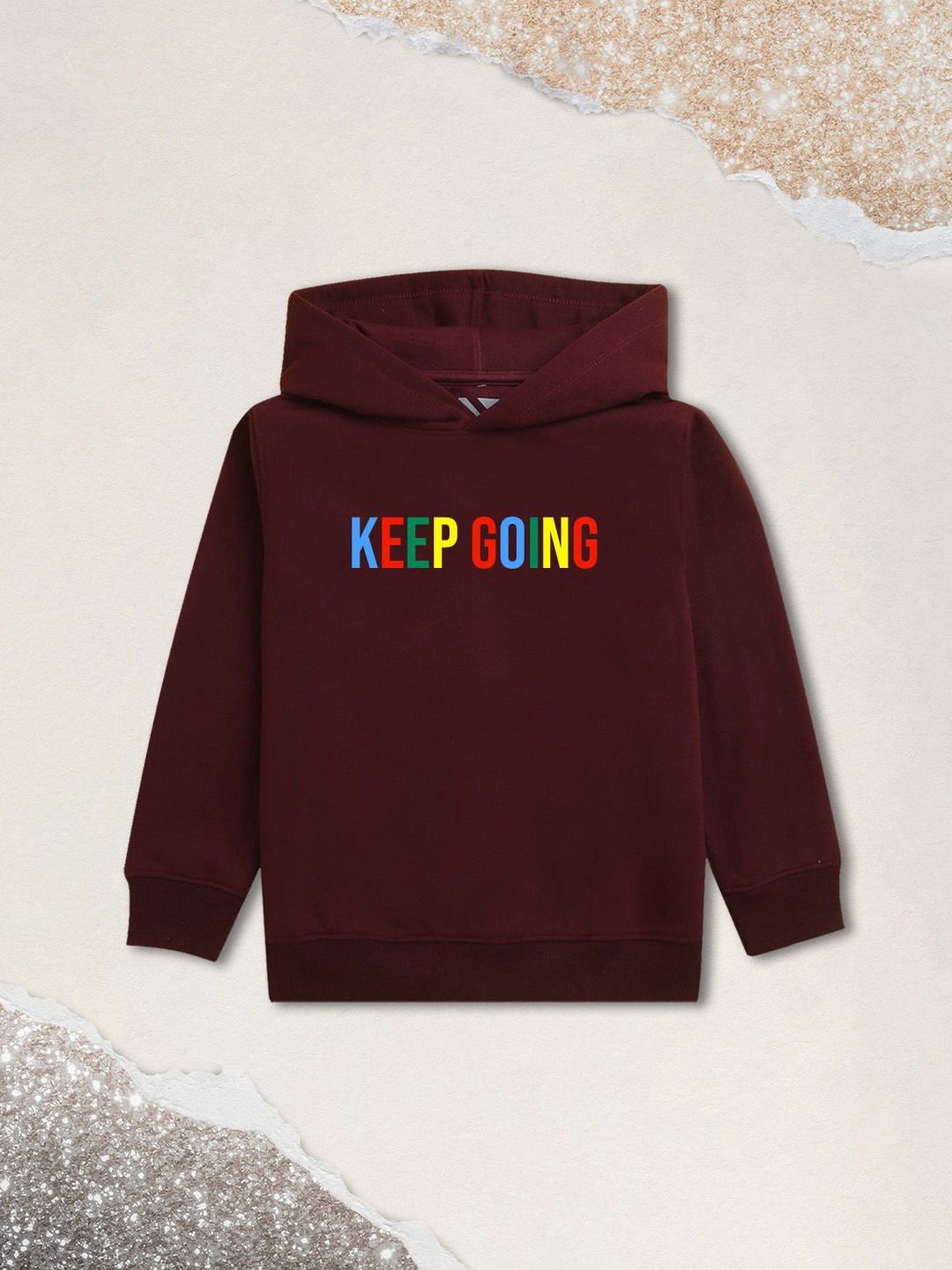 

NUSYL Boys Hooded Sweatshirt, Maroon