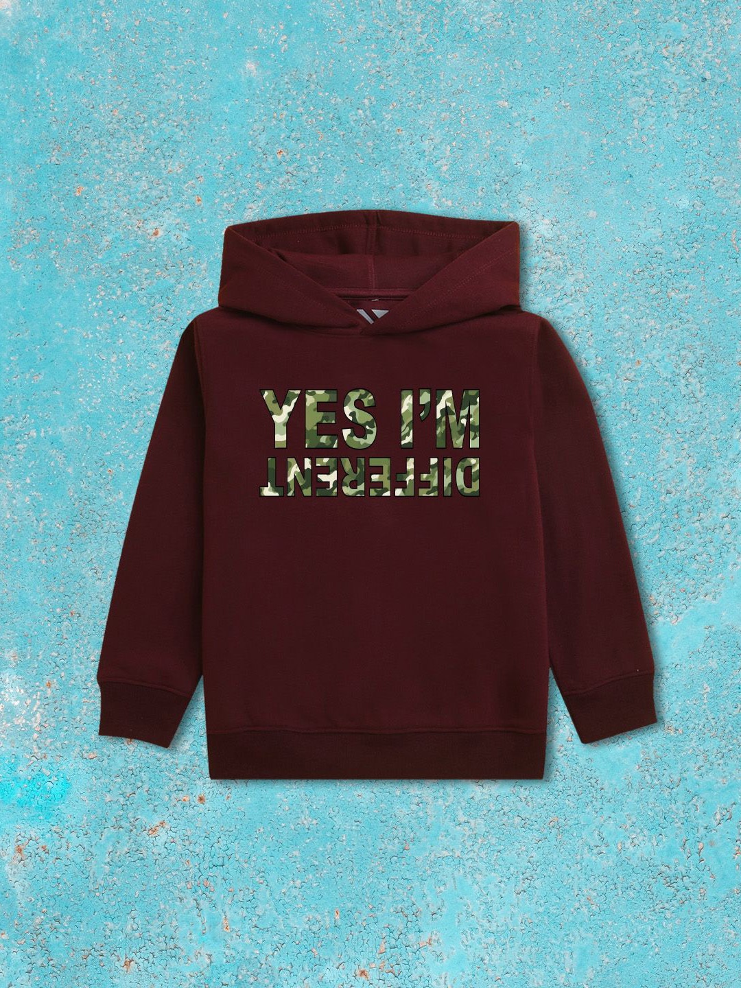 

NUSYL Boys Hooded Sweatshirt, Maroon