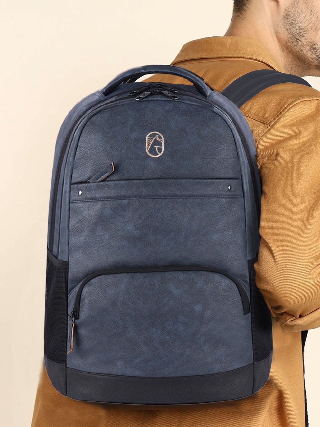 

Alt Crew Unisex Embroidered Backpack, Navy blue