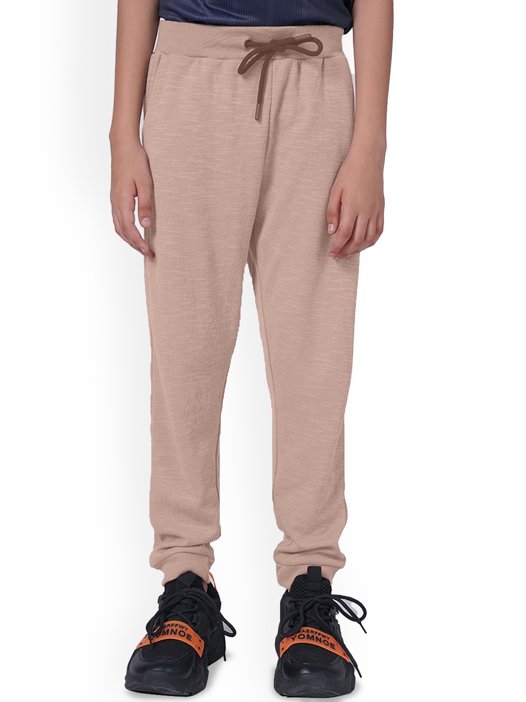 

BAESD Boys Original Pleated Joggers Trousers, Beige