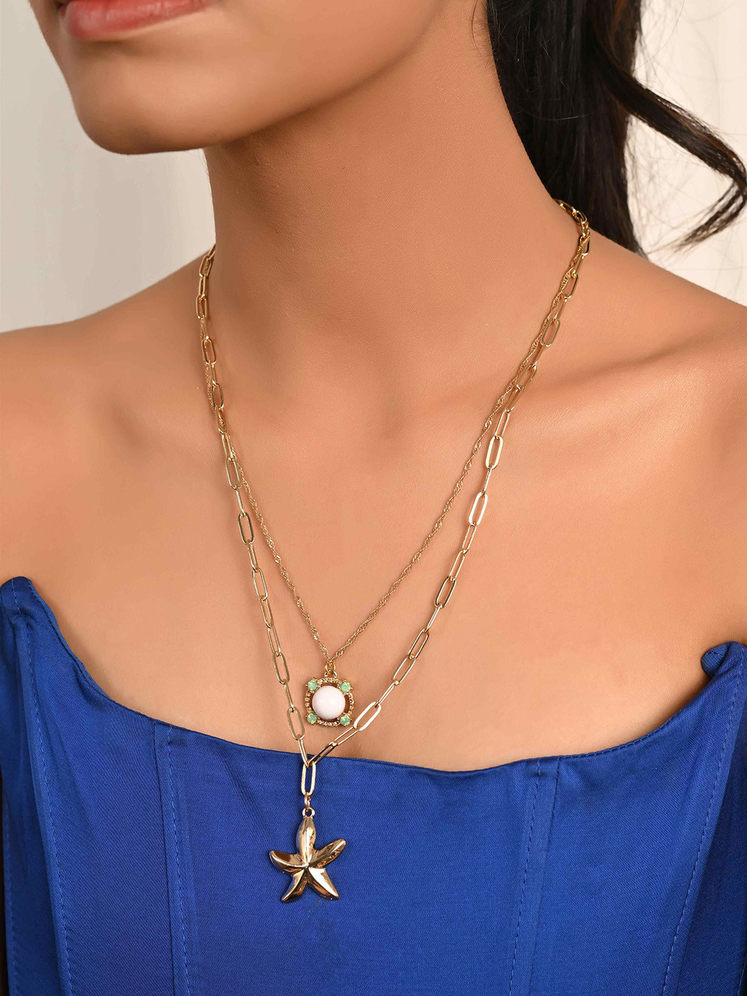 

Raf the label Gold-Plated Necklace, Yellow