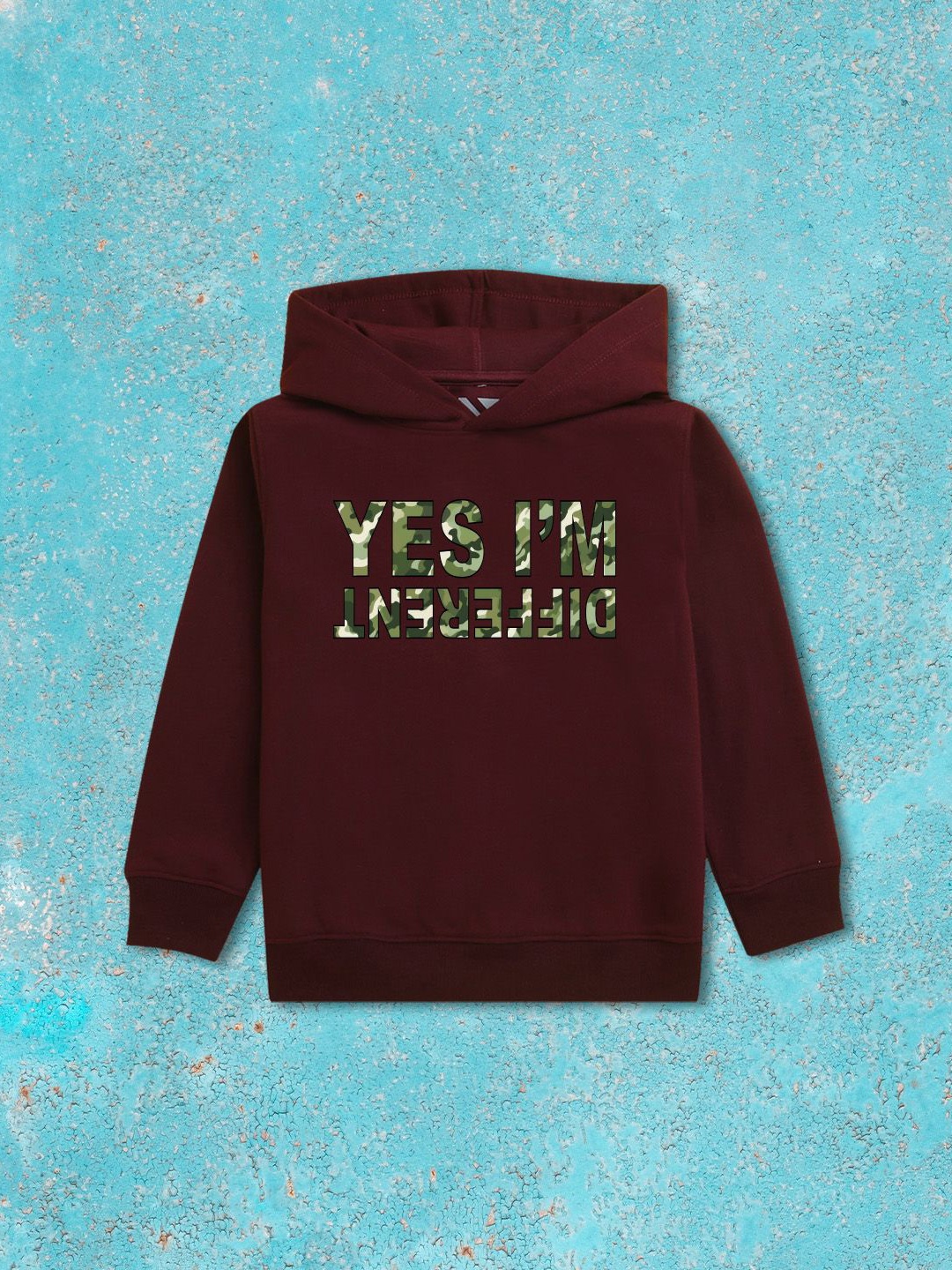 

NUSYL Boys Hooded Sweatshirt, Maroon