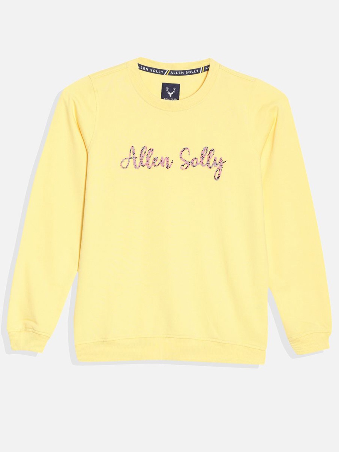 

Allen Solly Junior Girls Printed Sweatshirt, Yellow