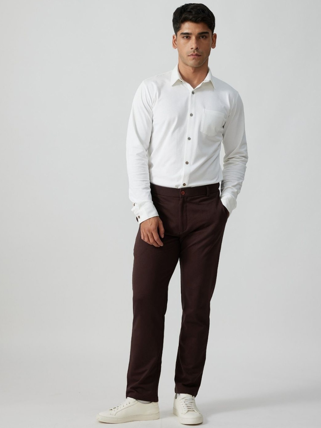 

Creatures of Habit Men Pima French Terry Trousers, Brown