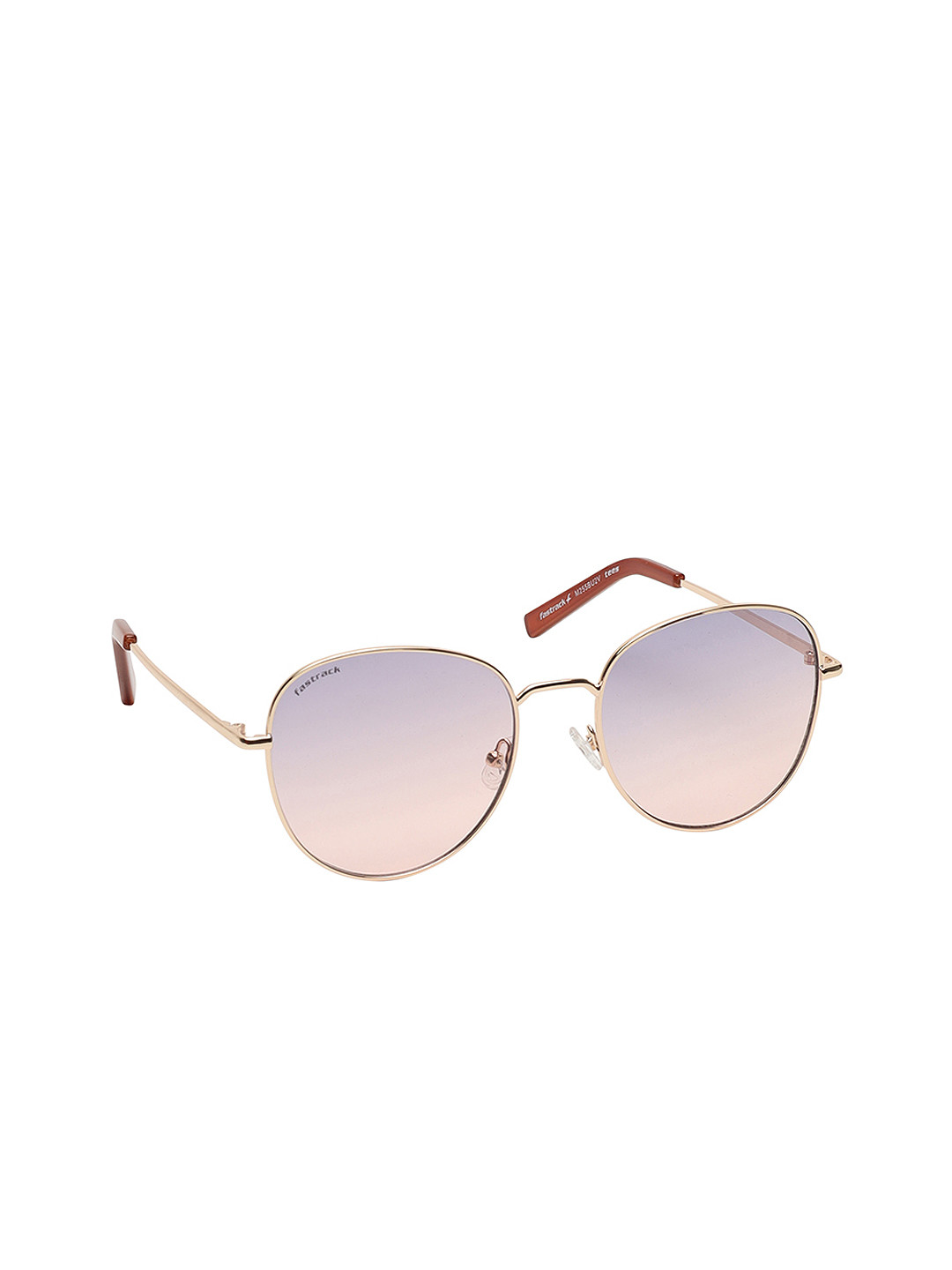 

Fastrack Unisex Aviator Sunglasses with UV Protected Lens M255BU2V, Black