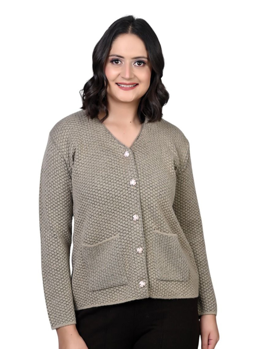 

TWENTY ME Women Cardigan, Camel brown