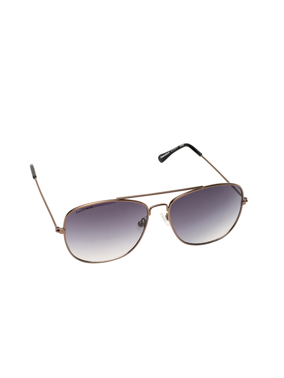 

Fastrack Unisex Square Sunglasses with UV Protected Lens M254BK4V, Black
