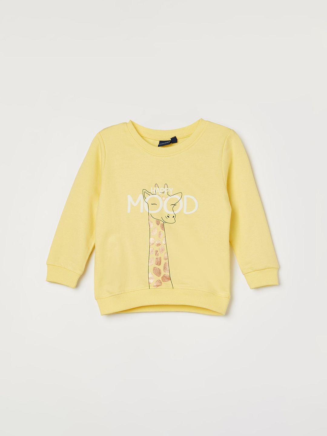 

Juniors by Lifestyle Girls Printed Sweatshirt, Yellow
