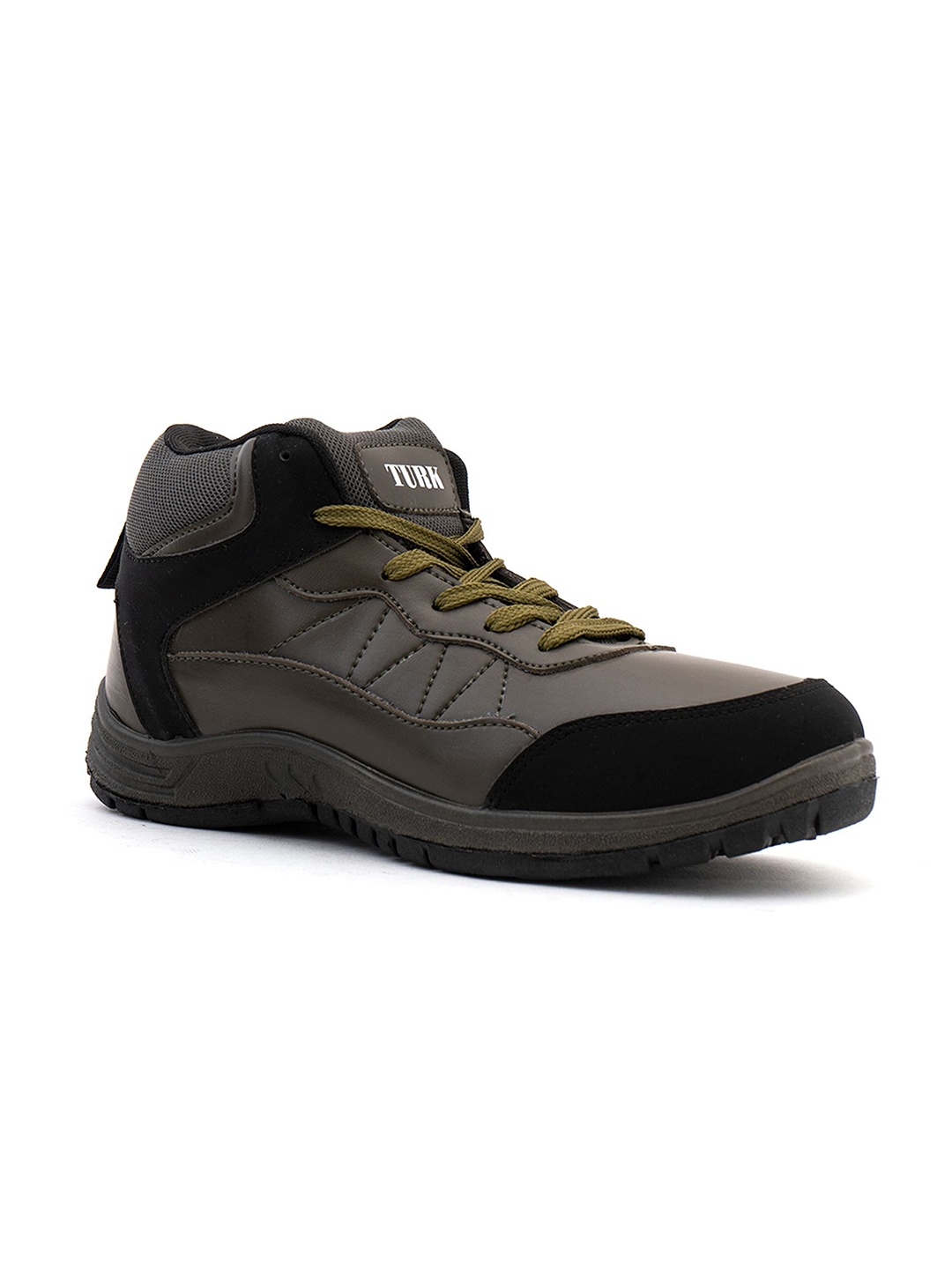 

Khadims Men Lace-Ups Training or Gym Marking Shoes, Olive