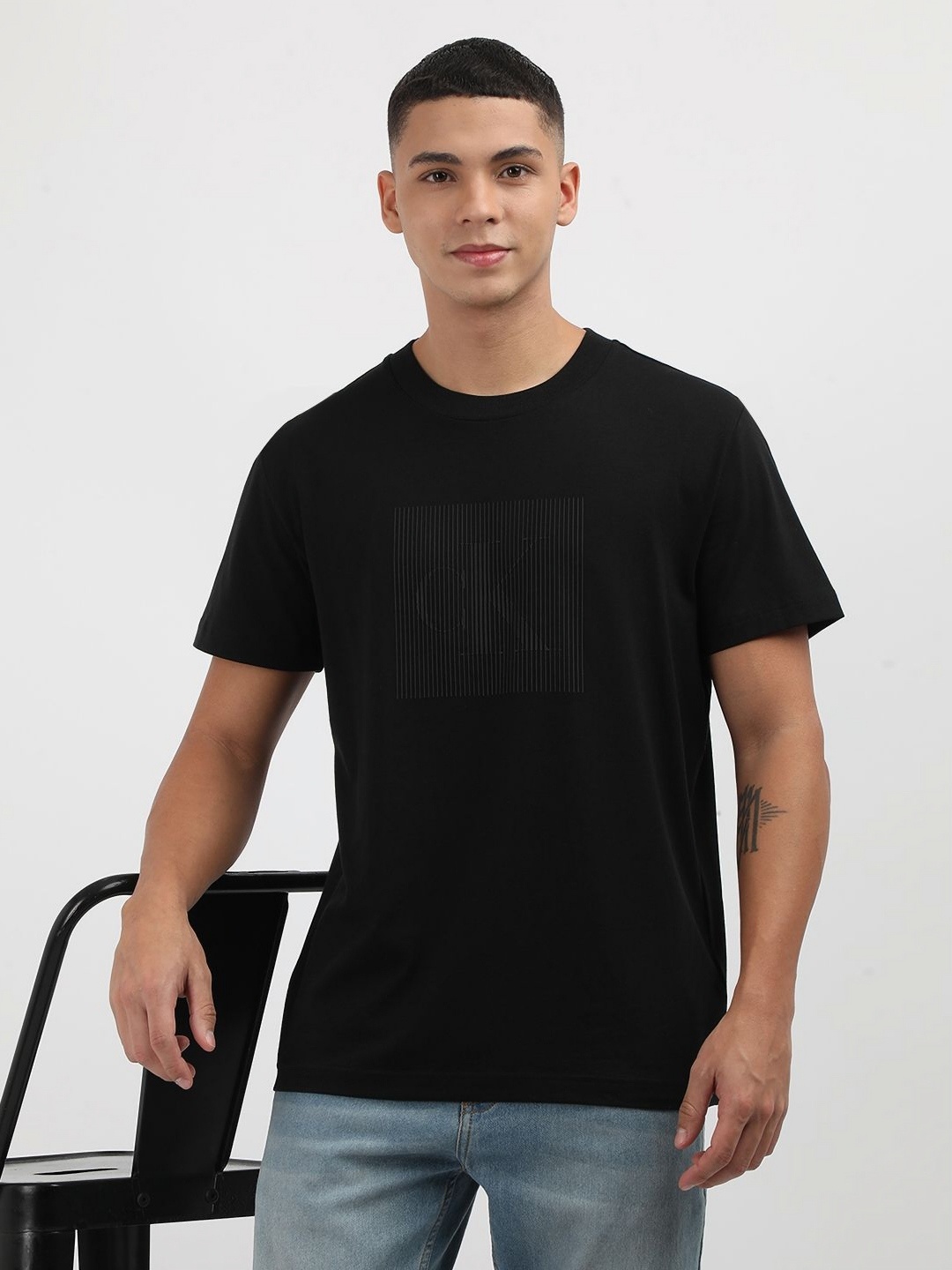 

Calvin Klein Jeans Men Pockets T-shirt, Black