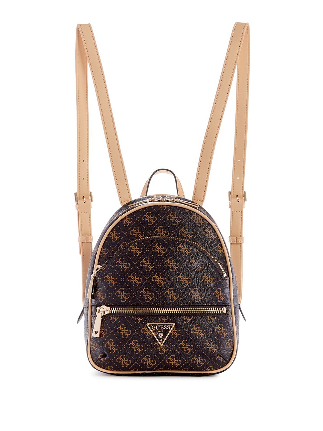 

GUESS Women Brand Logo Backpack, Brown