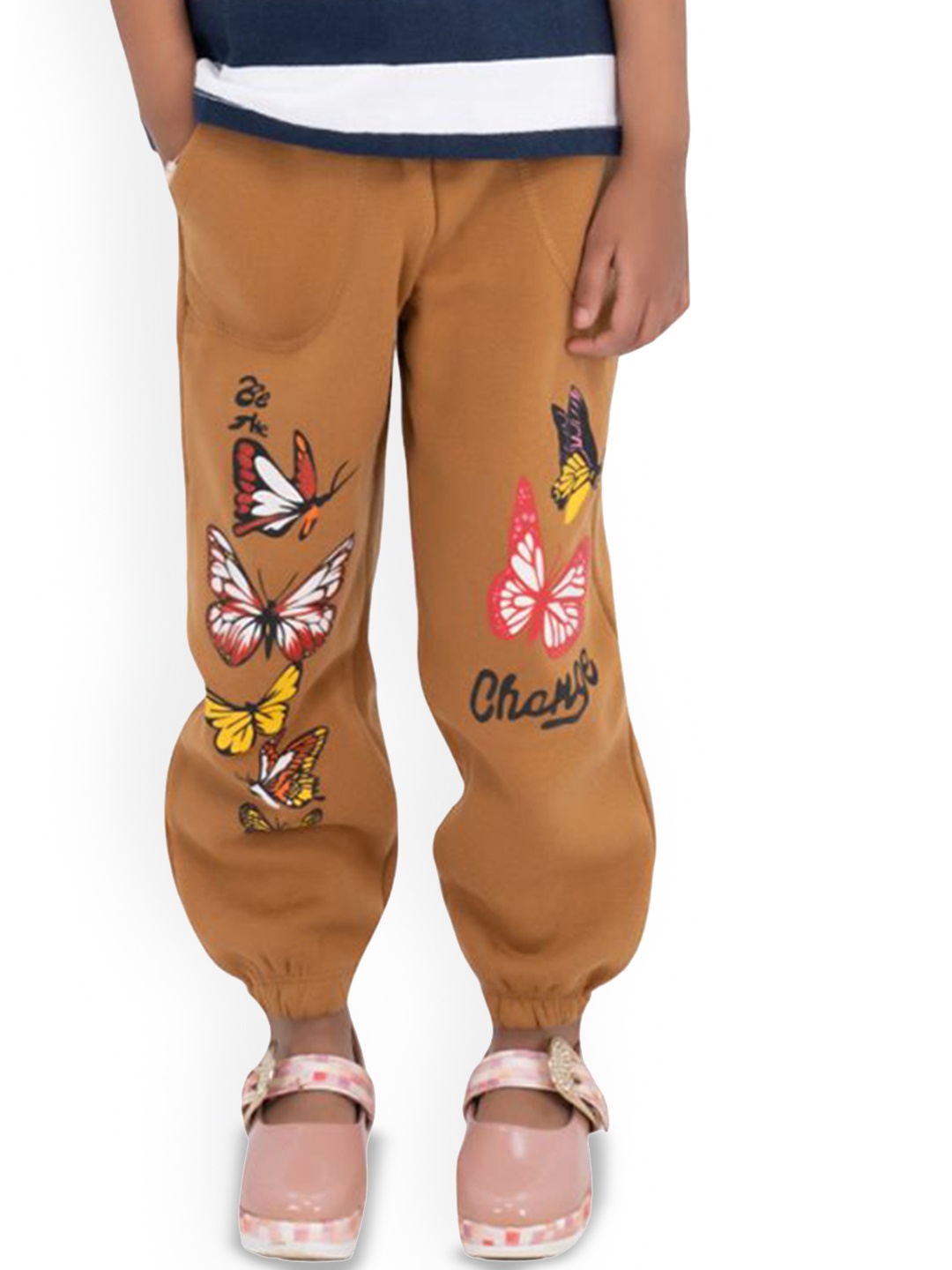 

BAESD Girls Original Joggers Trousers, Brown