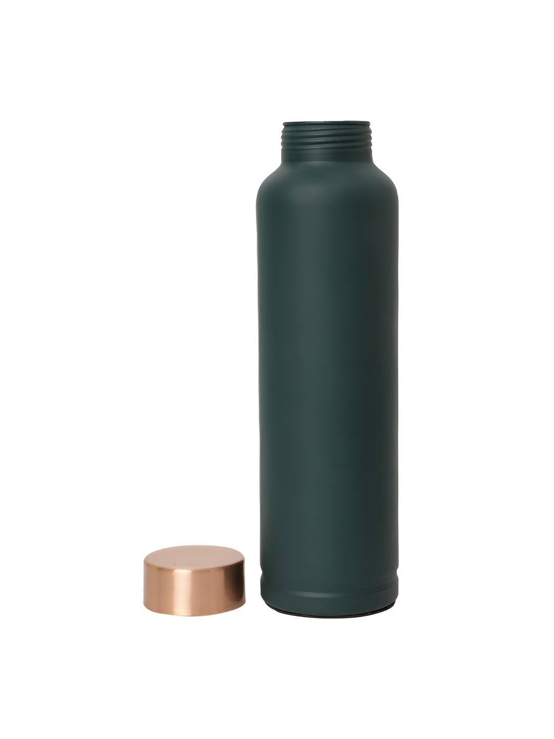 

INTERNATIONAL GIFT Green & Gold Toned Copper Leakproof Water Bottle 950 ml