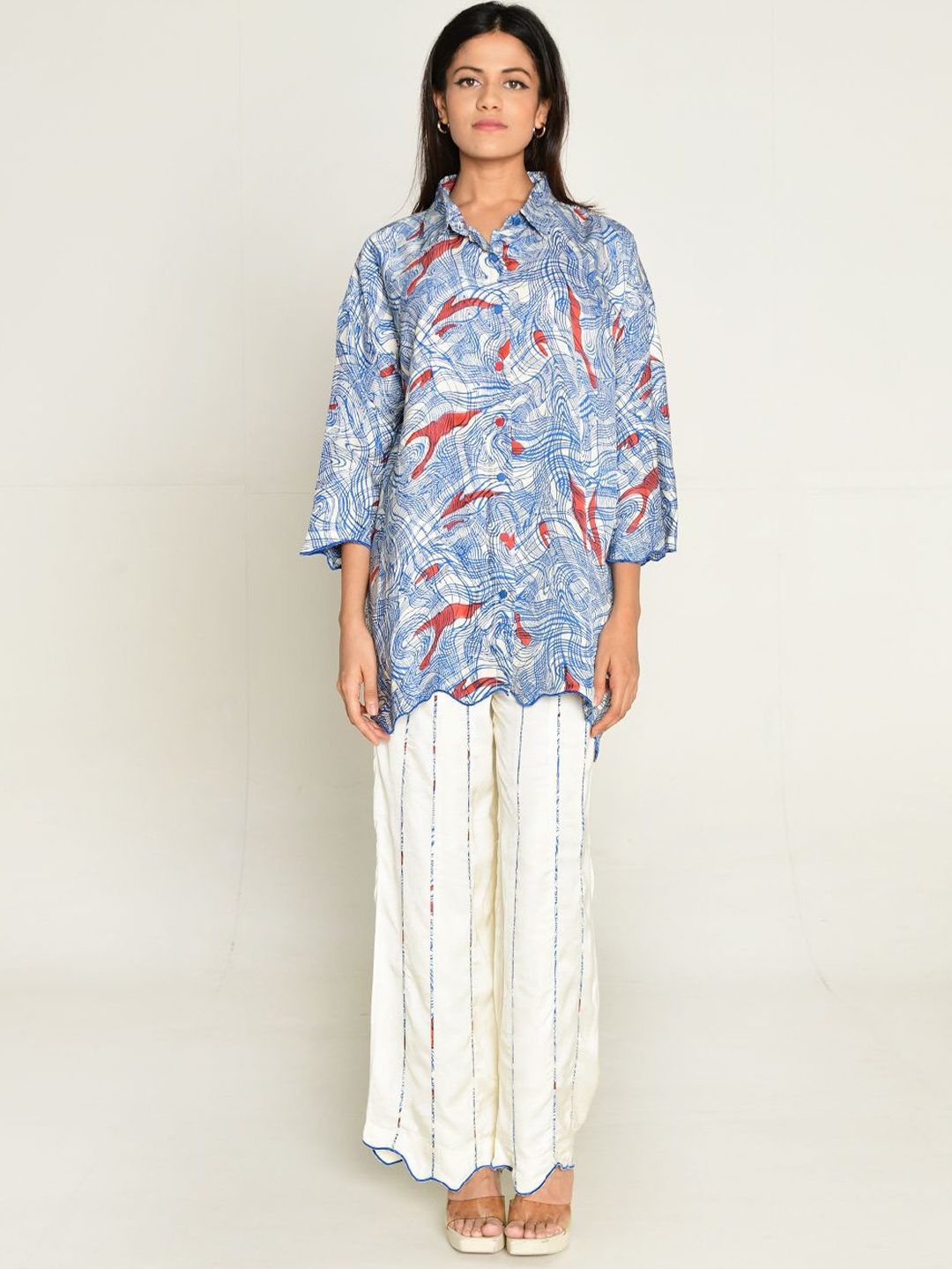 

Rias Jaipur Women Comfort Floral Opaque Printed Casual Shirt, Multi