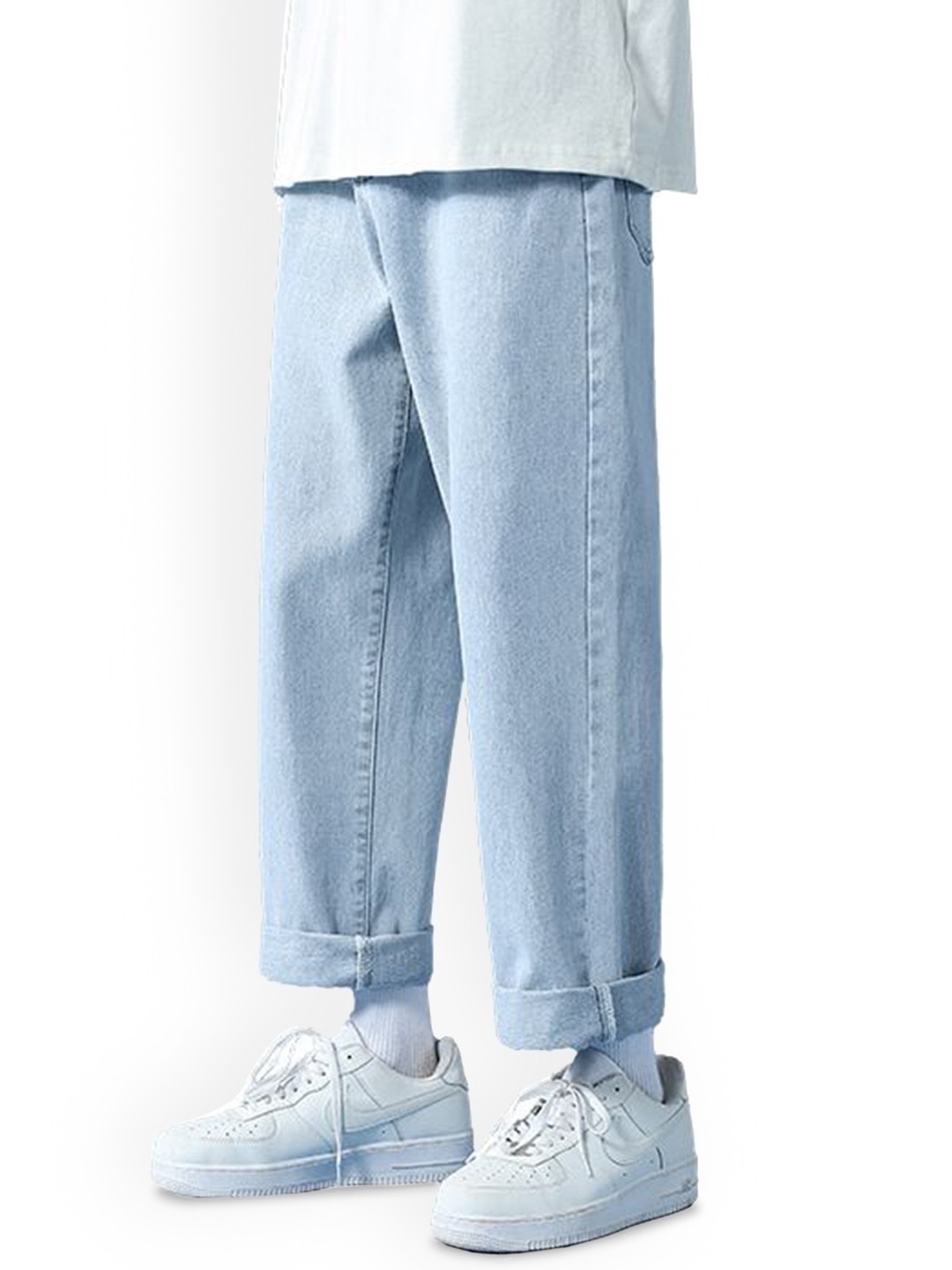 

StyleCast Men Mid-Rise Straight Fit Jeans, Blue