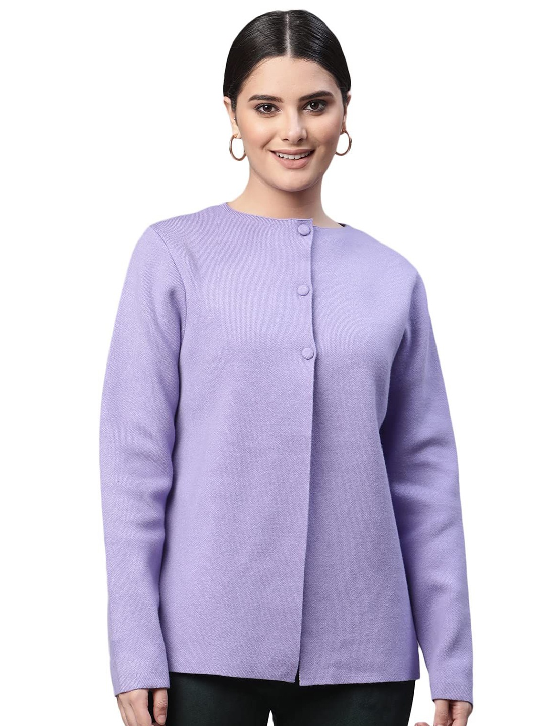 

Global Republic Women Cardigan, Purple