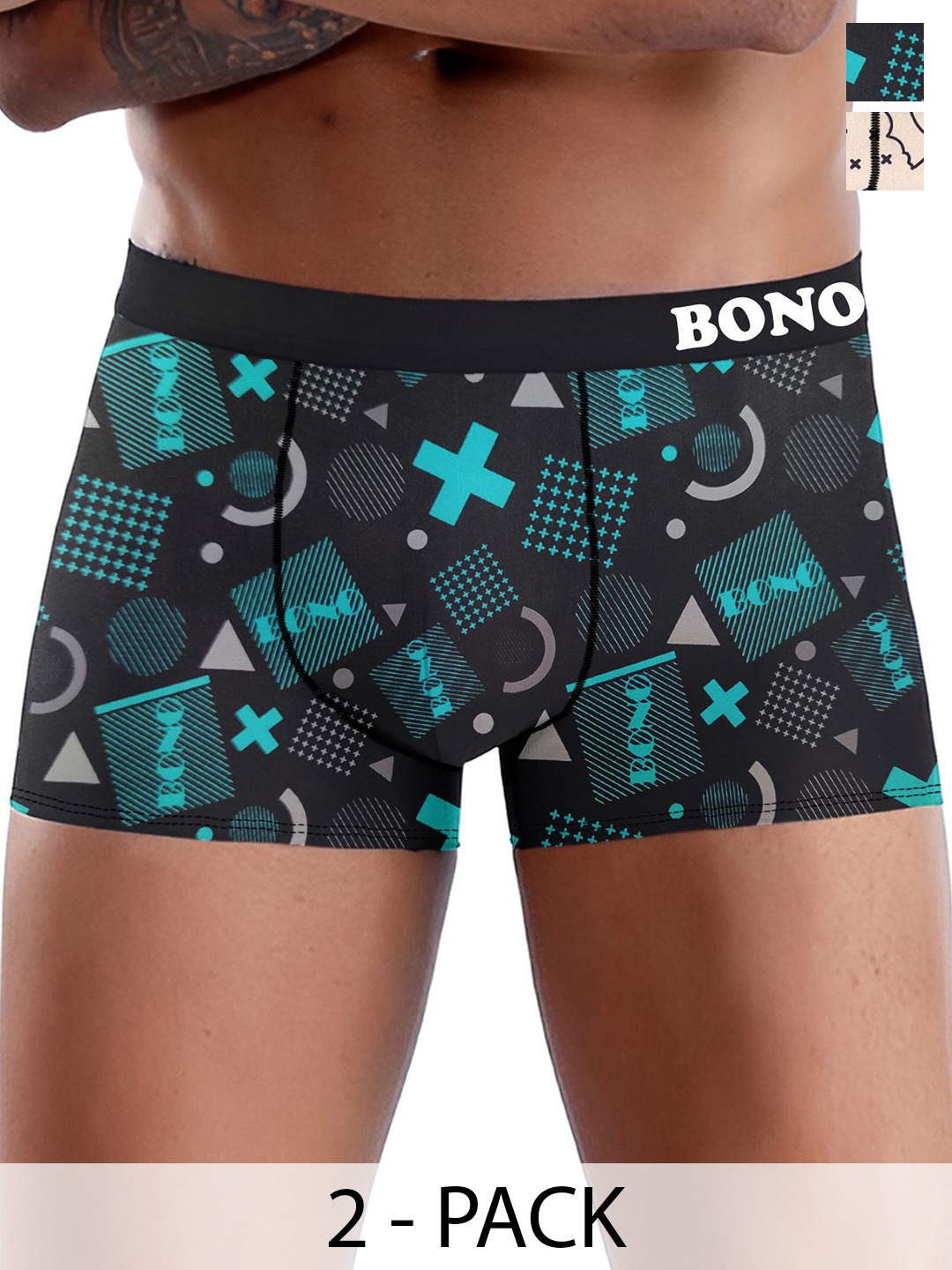 

DISPENSER Men Printed Trunk V7-C2-C10-DG-Printed-L-Multi 3, Green