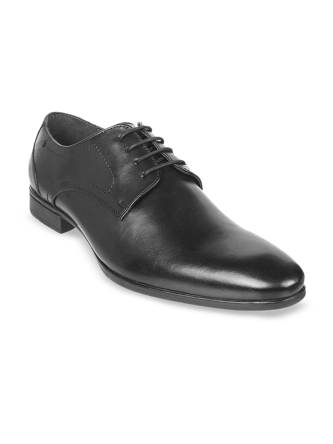 

Mochi Men Leather Formal Derbys, Black