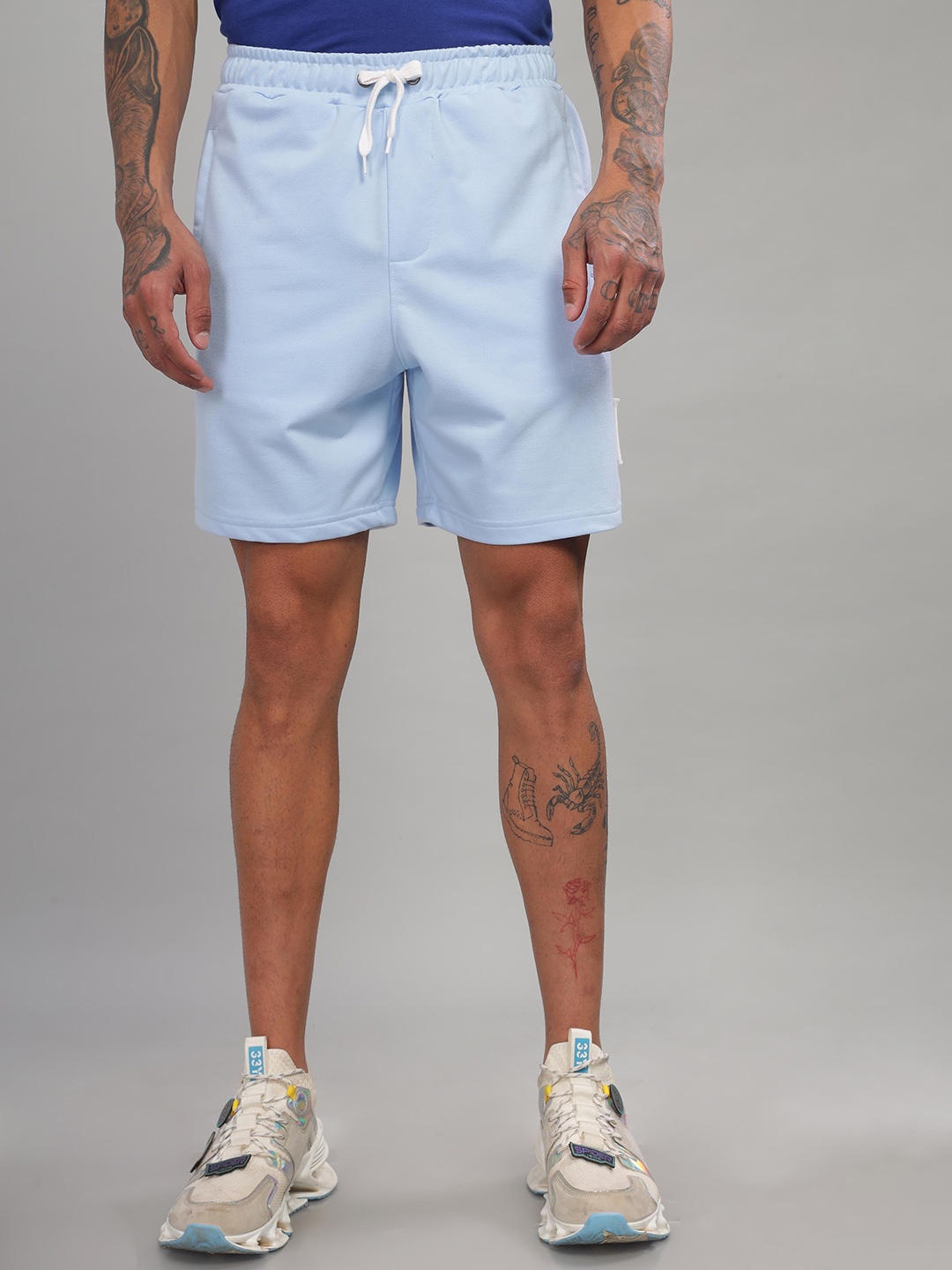 

TOMHIDDLE Men Regular Fit Shorts, Blue