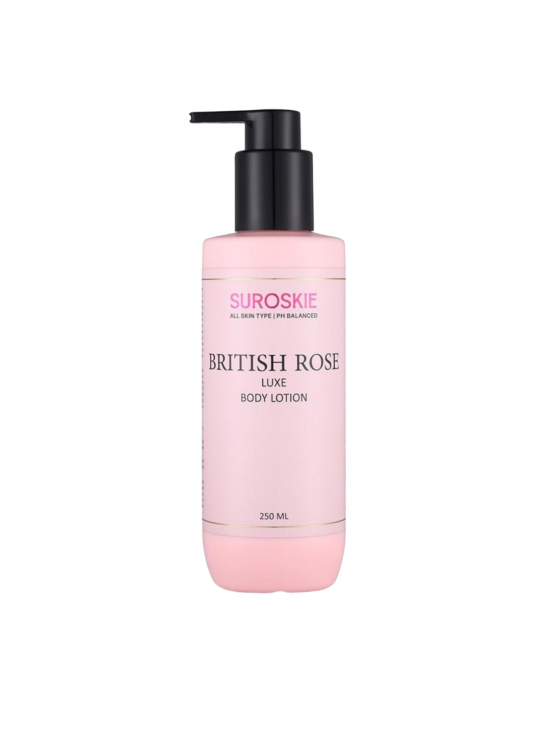 

SUROSKIE Shea & Cocoa Butter British Rose Body Lotion 250 ml, Pink