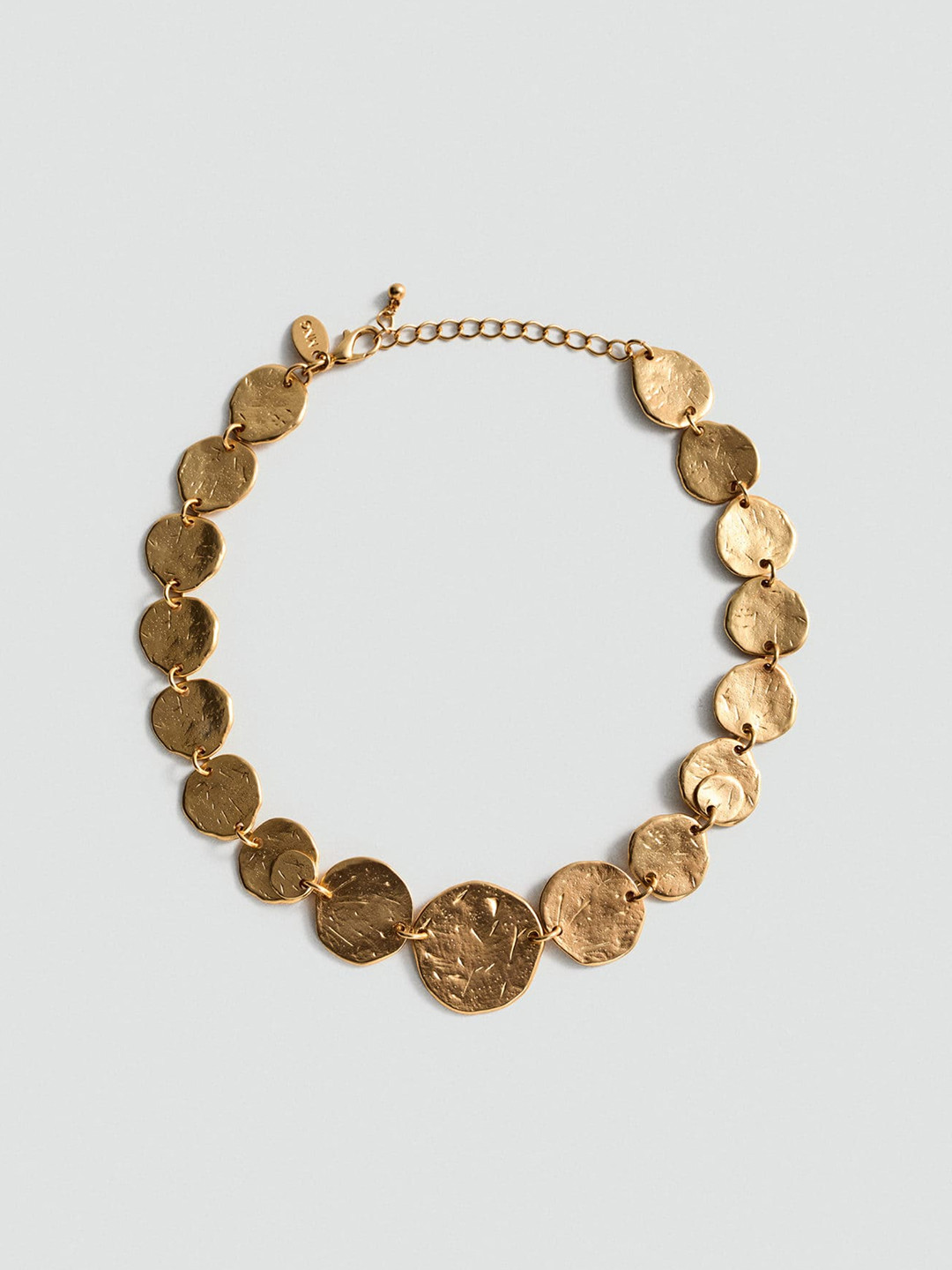 

MANGO Coin Charm Necklace, Gold