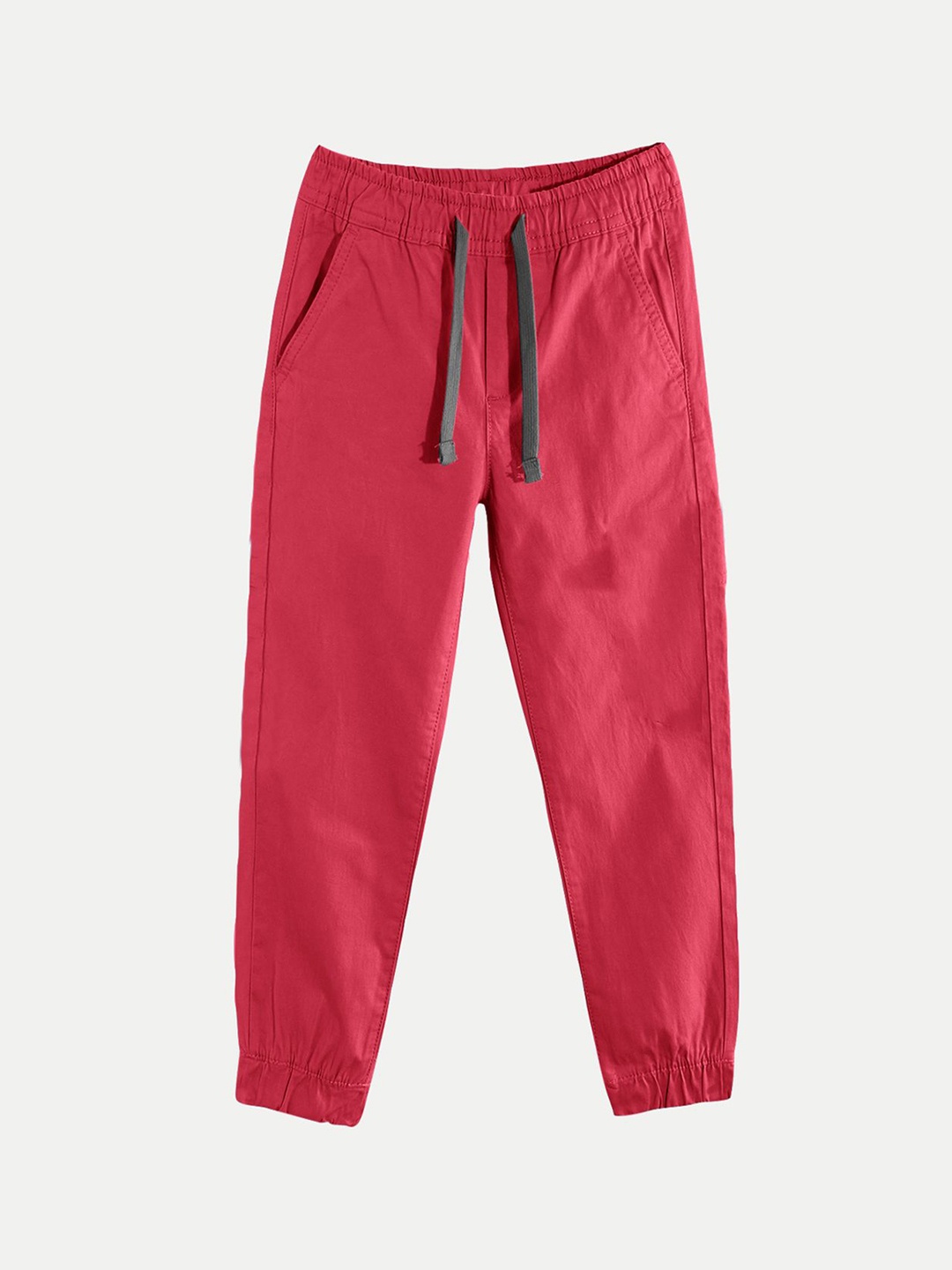 

BAESD Solid Boys Original Joggers Trousers, Pink