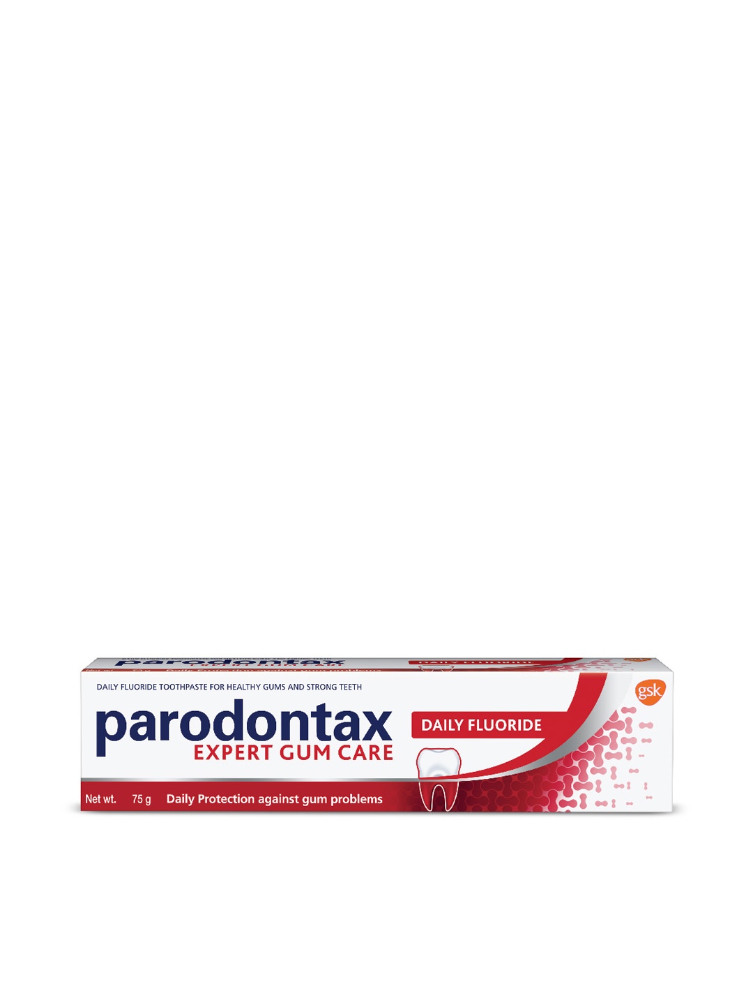 

Parodontax Daily Fluoride Extra Gum Care Toothpaste - 75 g, White