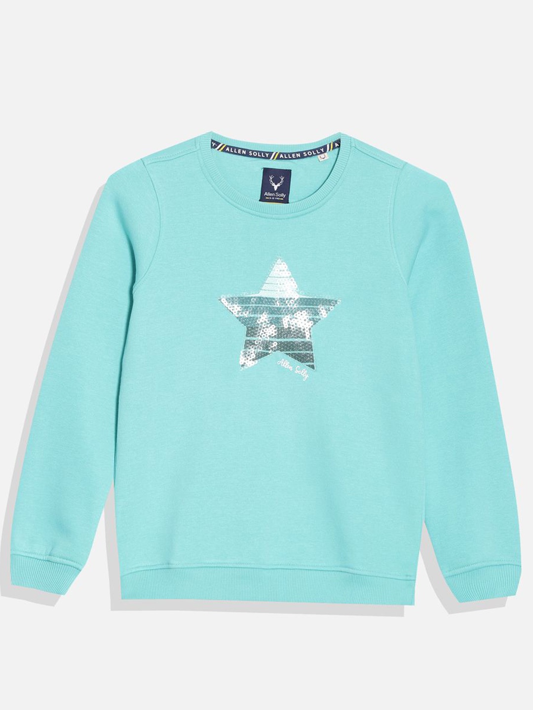 

Allen Solly Junior Girls Printed Sweatshirt, Blue