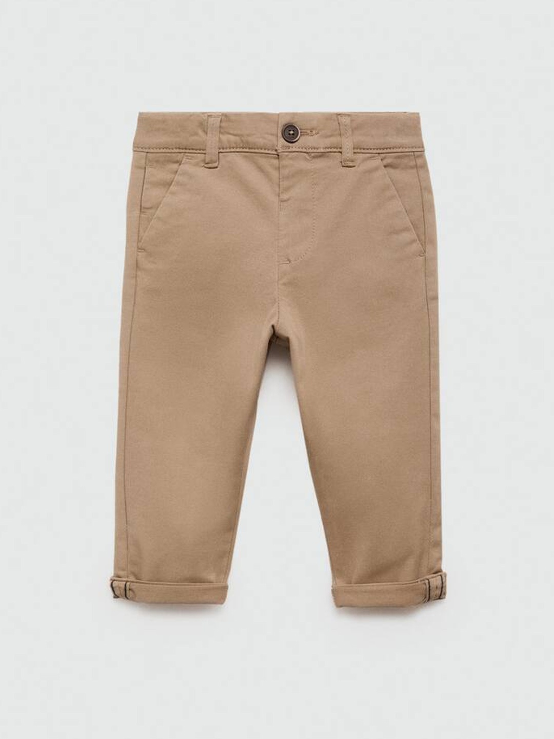 

Mango Kids Boys Regular Fit Chinos, Beige