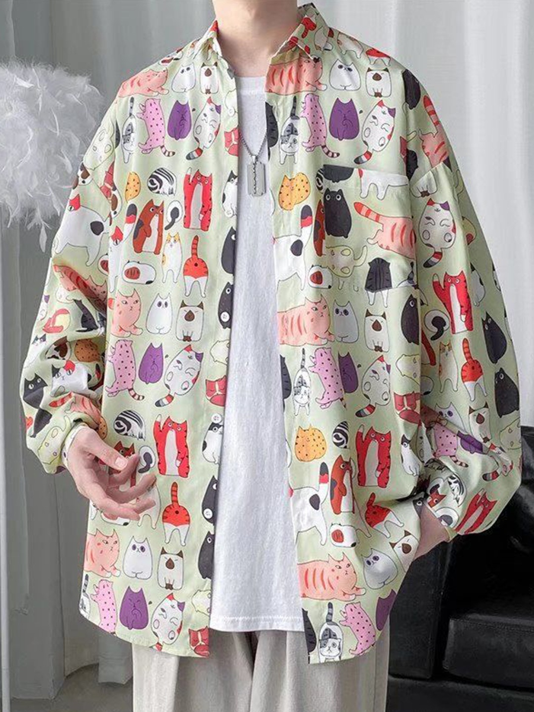 

StyleCast Men Floral Opaque Printed Casual Shirt, Multi