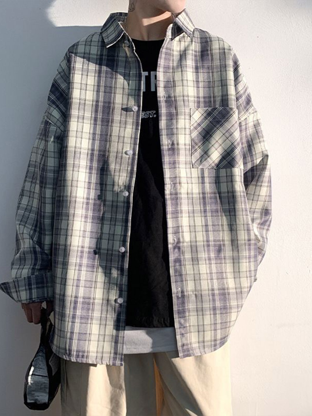 

StyleCast Men Tartan Checks Opaque Checked Casual Shirt, Multi