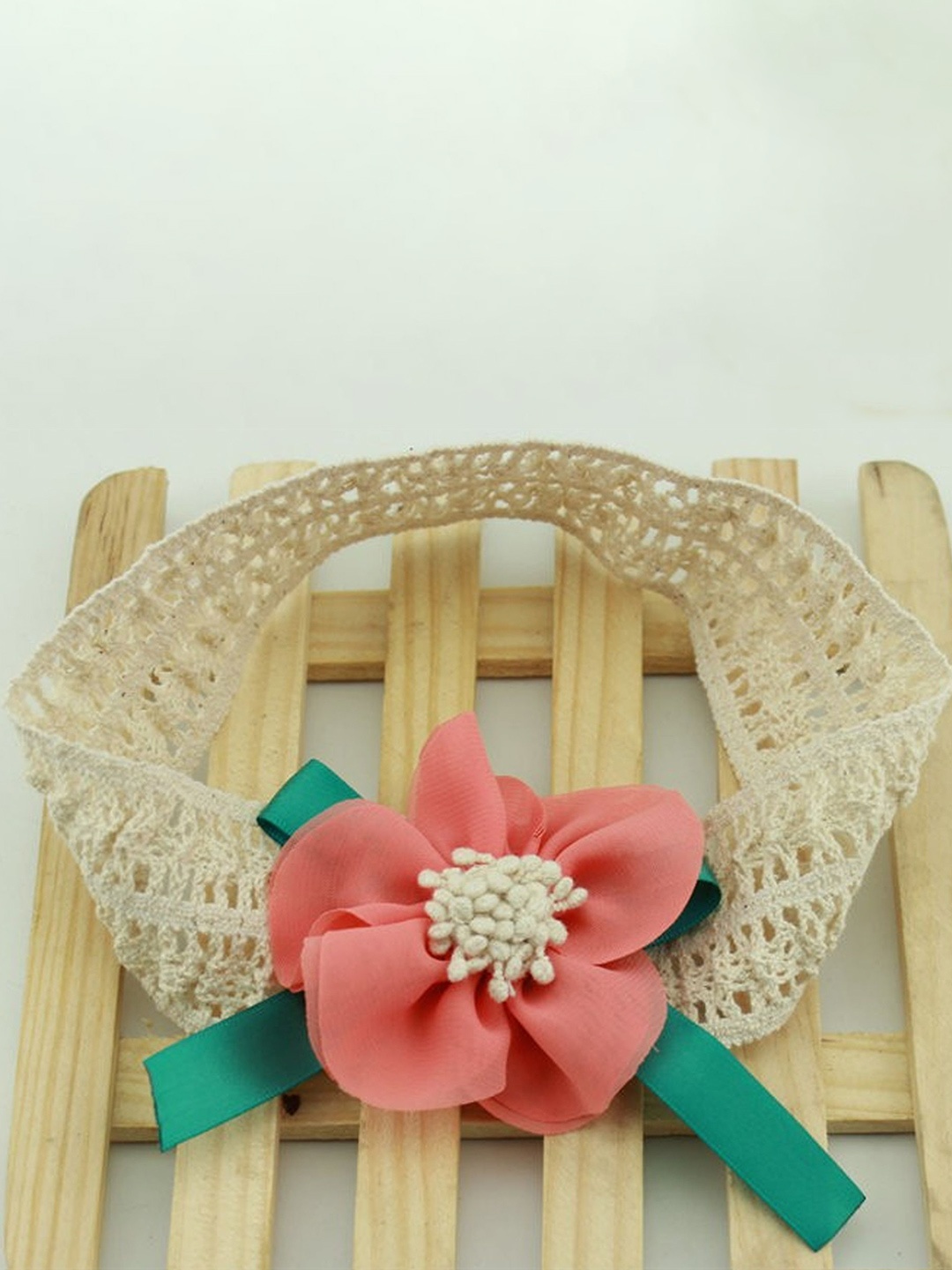 

BAESD Girls Embellished Hairband, Peach
