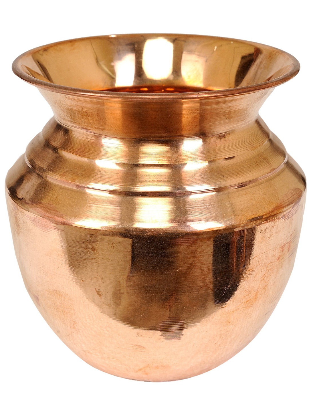 

Exotic India Copper Puja Kalash, Gold