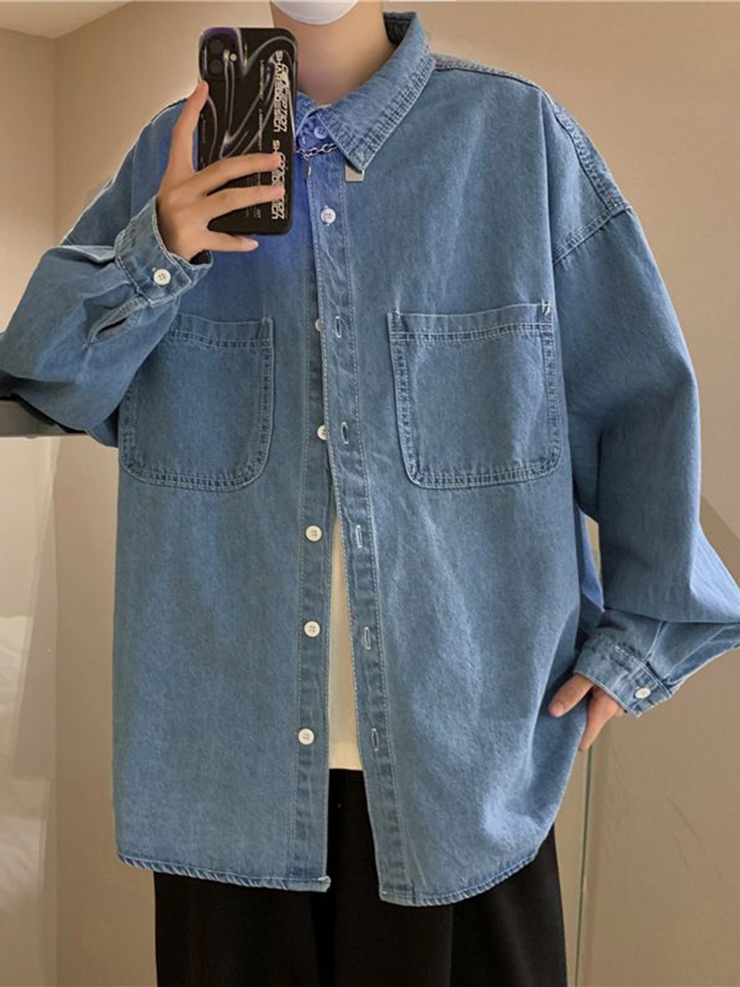 

StyleCast Men Opaque Casual Shirt, Blue