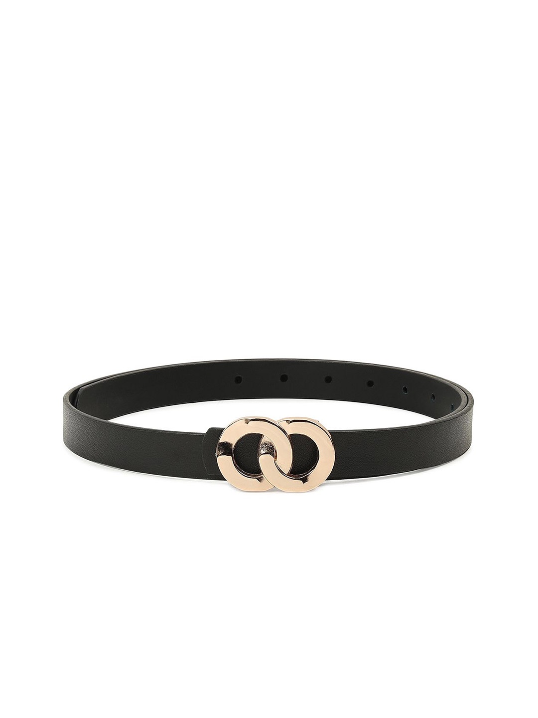 

CRUSSET Women PU Formal Belt, Black