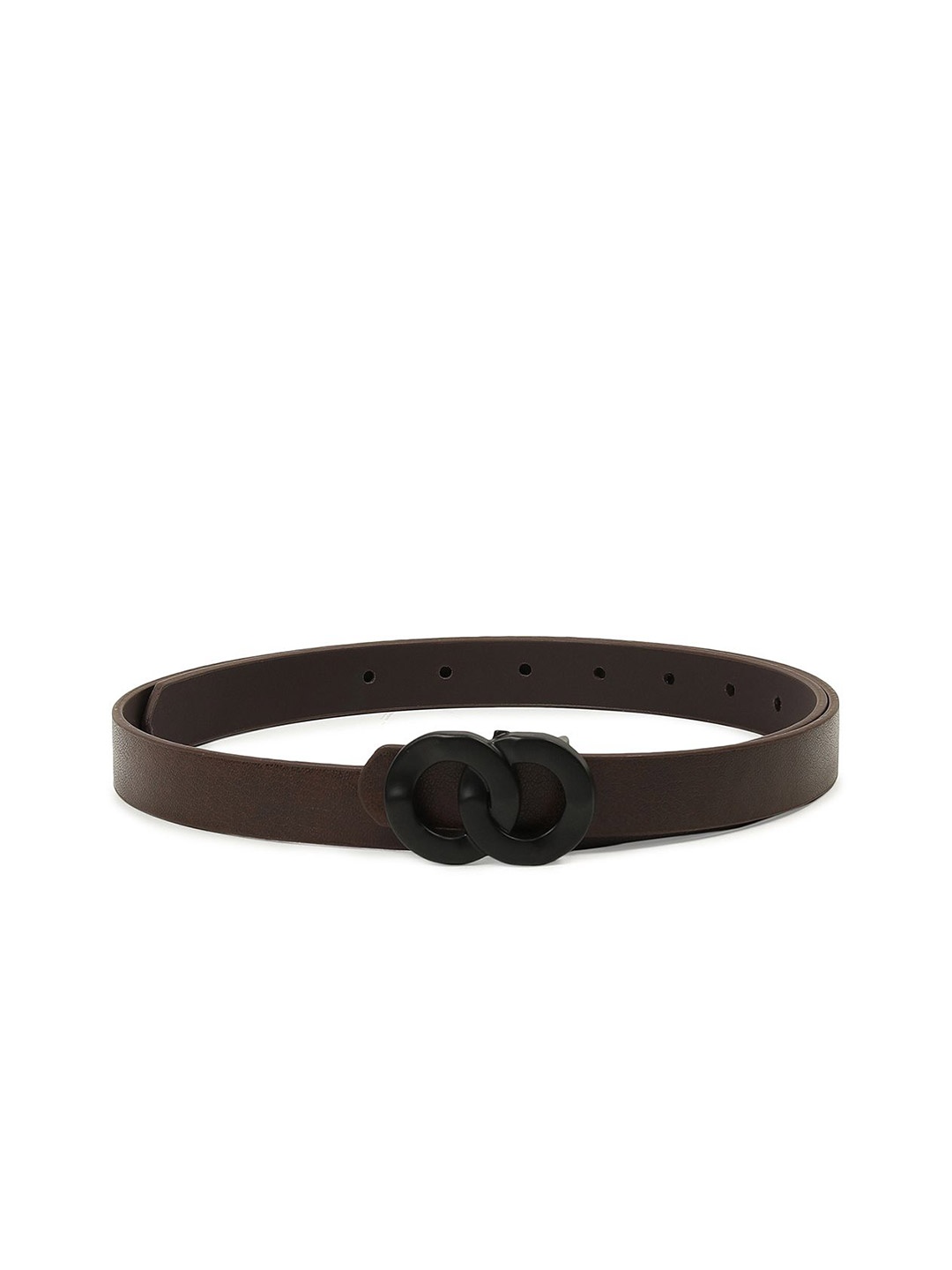 

CRUSSET Women PU Formal Belt, Brown