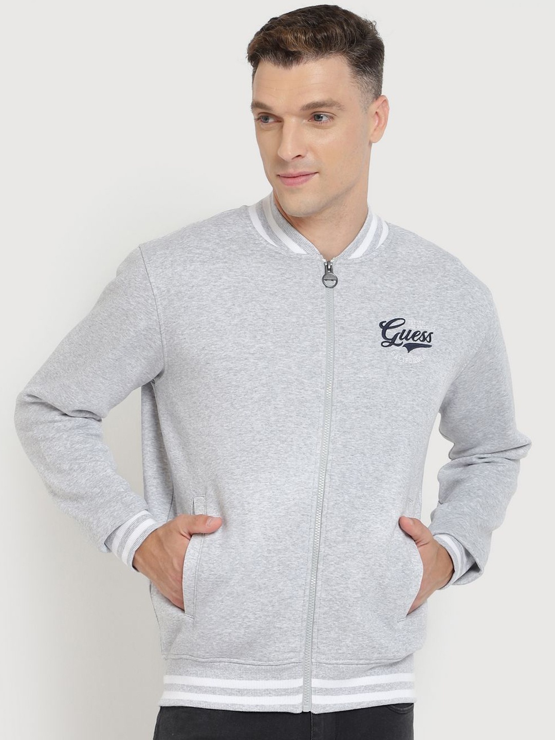 

GUESS Men Sweatshirt, Grey