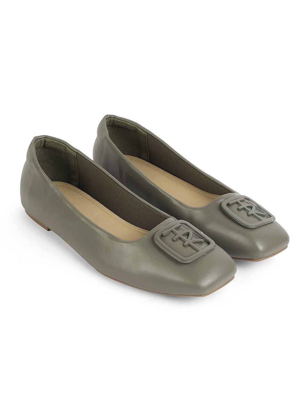 

Tresmode Women Ballerinas Flats, Green