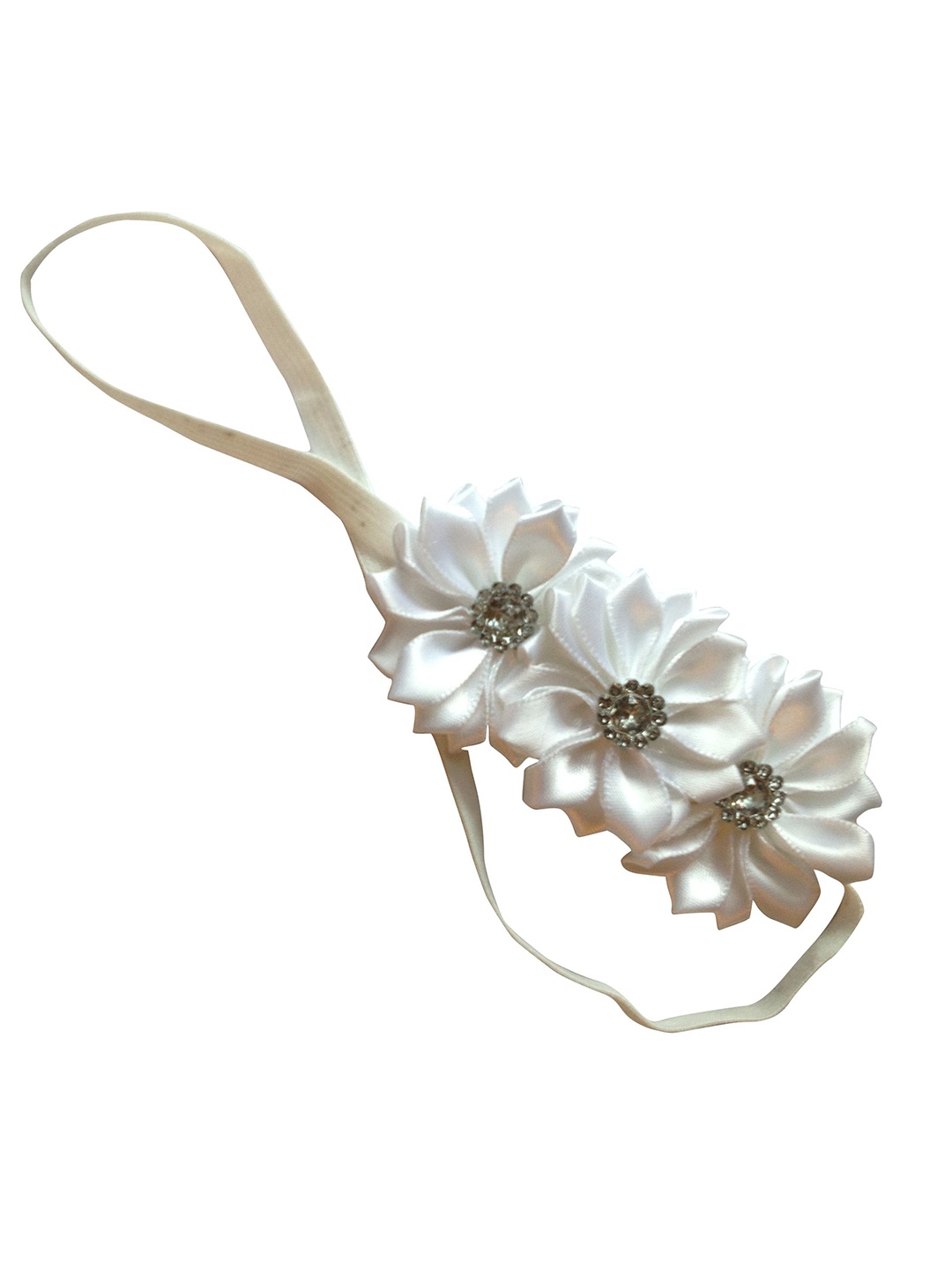 

BAESD Girls Embellished Hairband, White