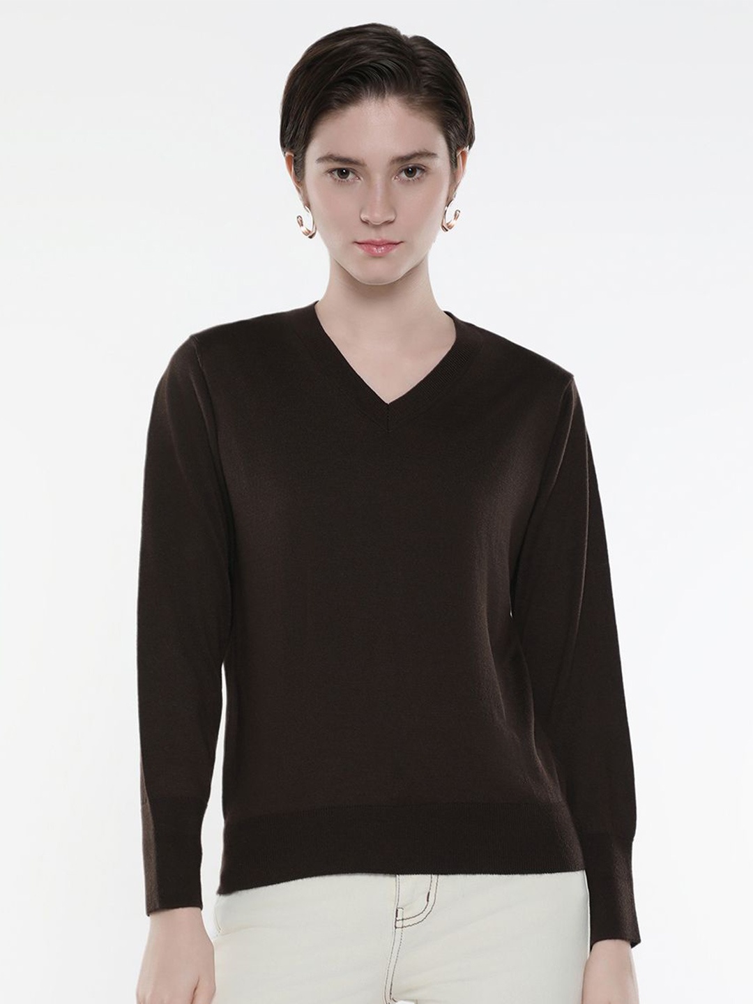 

RAREISM Women Pullover, Brown