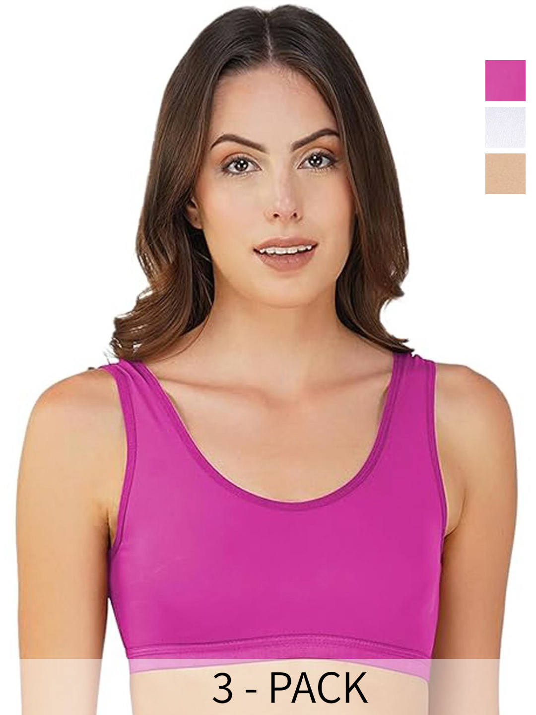 

ComfyStyle Bra Full Coverage, Purple