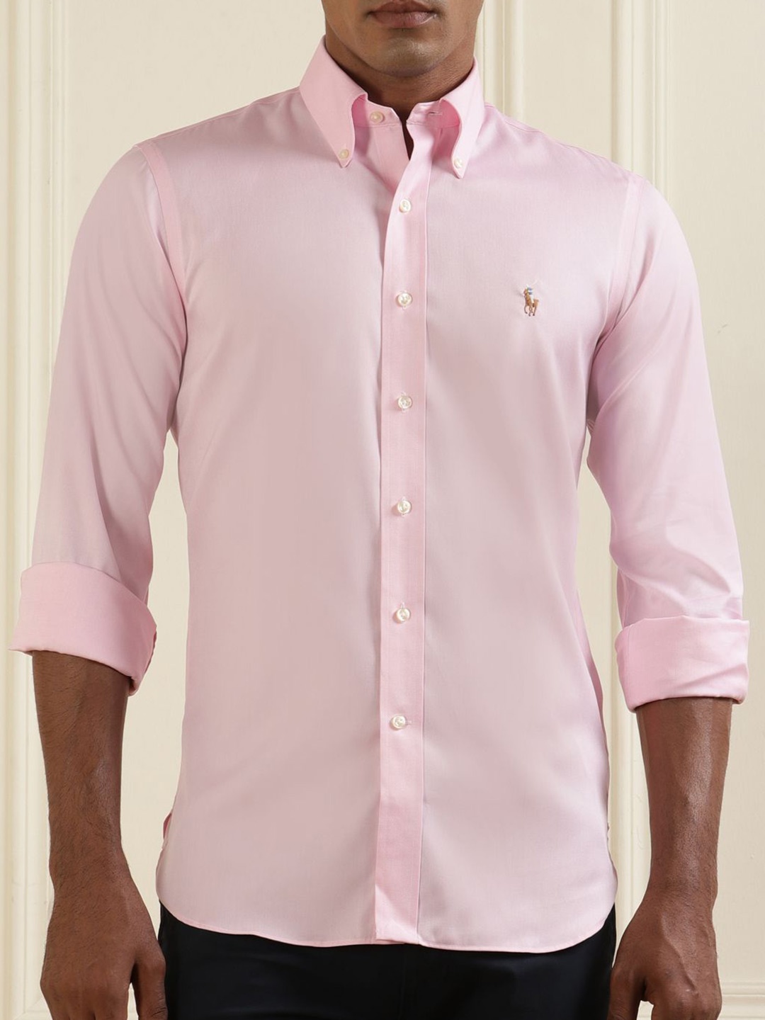 

Polo Ralph Lauren Cotton Custom Fit Oxford Shirt, Pink